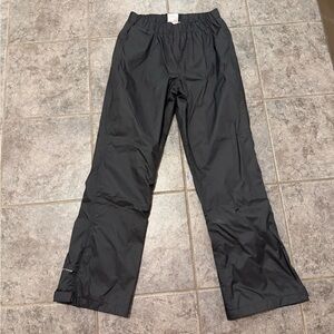 Columbia Omni-Tech Black Outdoor Rain Pants